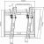 Sbox PLB-3422T Tilting Flat Screen LED TV Mount 23"-43" 35kg