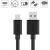 UNITEK USB CABLE USB-A — USB-C 25CM, Y-C480BK
