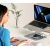 Adjustable laptop stand + USB-C HDMI hub Unitek D1109B01 PD 100W