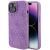 Guess Leather 4G Stamped Back Case Защитный Чехол для Apple iPhone 15