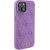 Guess Leather 4G Stamped Back Case Защитный Чехол для Apple iPhone 15