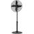 Pedestal fan Proficare, black steel