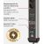 Brennenstuhl Premium Protect Line 4-way, power strip (black/silver, 60,000 A surge protection, 3 meters)