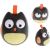 Rotaļlieta OWL Rolly-Polly KIK-5985/1 black