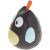 Rotaļlieta OWL Rolly-Polly KIK-5985/1 black