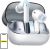 Earphones TWS Baseus AeQur G10 (white)