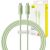 Fast Charging cable Baseus USB-C to USB-C Habitat Series 1m 100W (green)