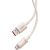 Fast Charging cable Baseus USB to USB-C Habitat Series 2m 100W (pink)