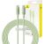Fast Charging cable Baseus USB-C to USB-C Habitat Series 2m 100W (green)