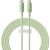 Fast Charging cable Baseus USB-C to USB-C Habitat Series 2m 100W (green)