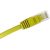 Alantec KKU5CZA1 networking cable Yellow 0.25 m Cat5e U/UTP (UTP)