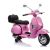 Lean Cars Vespa Scooter Electric Ride On Motorcycle - Pink