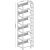 Plaukts HECTOR 60x28xH187cm, osis/melns