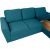 Corner sofa bed INGMAR green