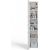 Top E Shop Topeshop S33 BIEL bathroom storage cabinet White