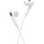 Baseus Encok CZ19 Wired In-Ear Headphones White