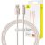 Fast Charging cable Baseus USB to USB-C Habitat Series 1m 100W (pink)