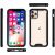 Mocco Acrylic Air Case Aizmugurējais Silikona Apvalks Priekš Apple iPhone 11 Pro Caurspīdīgs-Melns
