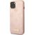 Guess GUHMP14SSAPSTP iPhone 14 6,1" розовый жесткий чехол Peony Logo Plate MagSafe