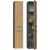 Top E Shop Topeshop NEL II ANT/ART bathroom storage cabinet Graphite, Oak
