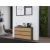Top E Shop Topeshop M6 120 ANTRACYT/ART chest of drawers
