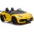 Lean Cars Auto na akumulator Lamborghini Aventador  SX2028 Żółty