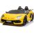 Lean Cars Auto na akumulator Lamborghini Aventador  SX2028 Żółty