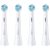 Braun iO RB CWF-4 Oral-B UltimateClean zobu birstes uzgaļi, balti, 4gab