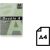 Colour paper Double A, 80g, A4, 500 sheets, Lagoon