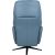 Recline armchair DAMIANO with electric mechanism, blue leather