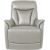 Recline armchair BALDWIN with electric lift mechanism, beige leather