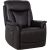 Recline armchair BALDWIN with electric lift mechanism, brown leather