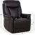 Recline armchair BALDWIN with electric lift mechanism, brown leather