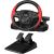 Kierownica Genius GX Gaming SpeedMaster, kierownica z pedałami i dźwignią zmiany biegłw, 13przycisk, USB, czerwono-czarny