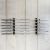 Statīvs svara stieņiem STR46 WALL MOUNTED OLIMPIC BARBELL RACK HMS
