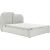 Gulta EMBRACE ar matraci HARMONY DUO SEASON 160x200cm, balta