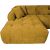 Corner sofa FORTE U-shape RC, brownish yellow