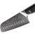 Kohersen Elegance Ebony Wood Santoku knife Damascus steel 12.7 cm