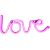 Manta SNL02PKT Style Neon Lights  LOVE Pink