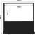 Maclean MC-212 Portable Projection Screen, Compact, Floor, 80", 16:10