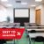 Maclean MC-212 Portable Projection Screen, Compact, Floor, 80", 16:10