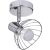 Activejet GIZEL single ceiling wall lamp chrome E14 spotlight for living room