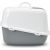 SAVIC Nestor Jumbo White-Grey – covered cat litter box – 66.5x48.5x46.5 cm – 1 pc.