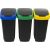 ROTHO Twist - trash bin - 3 x 25l