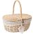 Piknika grozs WILLI TASSEL 40x32xH17/40cm