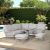 Garden furniture set MARENDA 4-parts, grey/beige