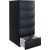 Top E Shop Topeshop W5 CZERŃ chest of drawers