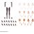Bandai 30MS OPTION BODY PARTS TYPE - ARM PARTS & LEG PARTS [BROWN]