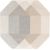 Carpet DIXIE CARVED-3, 160x160cm, grey/beige