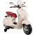 Lean Cars White Electric Scooter Vespa GTS 300